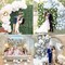 White Silver Balloon Garland Arch Kit,145pcs Grey Silver White Clear Balloons for Engagement Wedding Birthday 2024 Graduation Baby Shower Anniversary Party Decorations